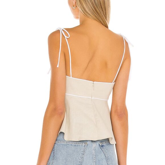 Majorelle Lucy Top in cream - Picture 2 of 2
